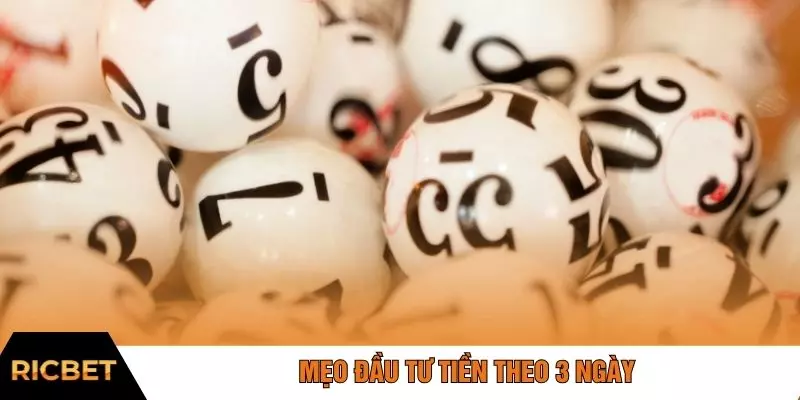 Mẹo đầu tư tiền theo 3 ngày