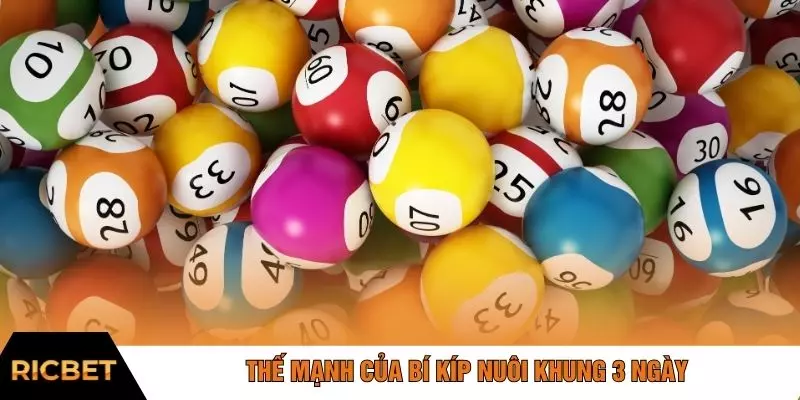 Thế mạnh của bí kíp nuôi khung 3 ngày